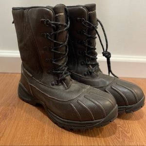 🆕wob Mountrek Snow boots, brown, Sz 9